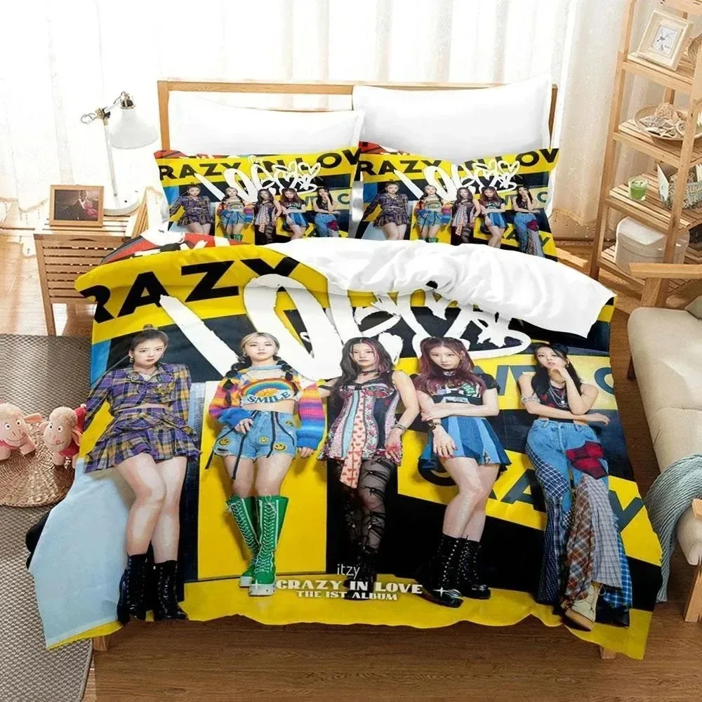 Home Textiles Group - Kpop Group ITZY Bedding Set Boys