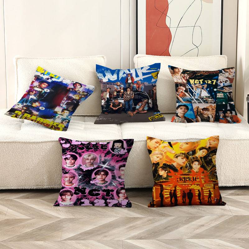 Home Textiles Group - Pop Music Groups N_NCT 127 Cushion
