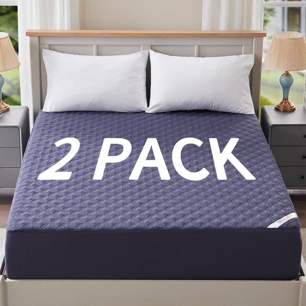 Mattress Protector Waterproof - Queen Size Waterproof Mattress Protector with
