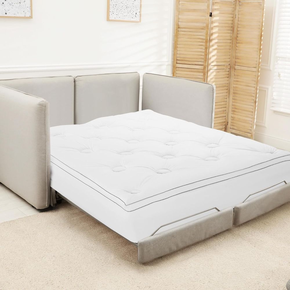 Mattress Protector Waterproof - 2 Inch Thick Queen Size Mattress