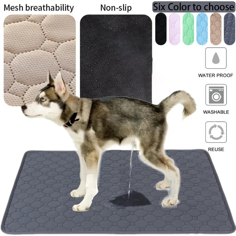 Mattress Protector Waterproof - Dog Pee Reusable Pad Blanket Absorbent