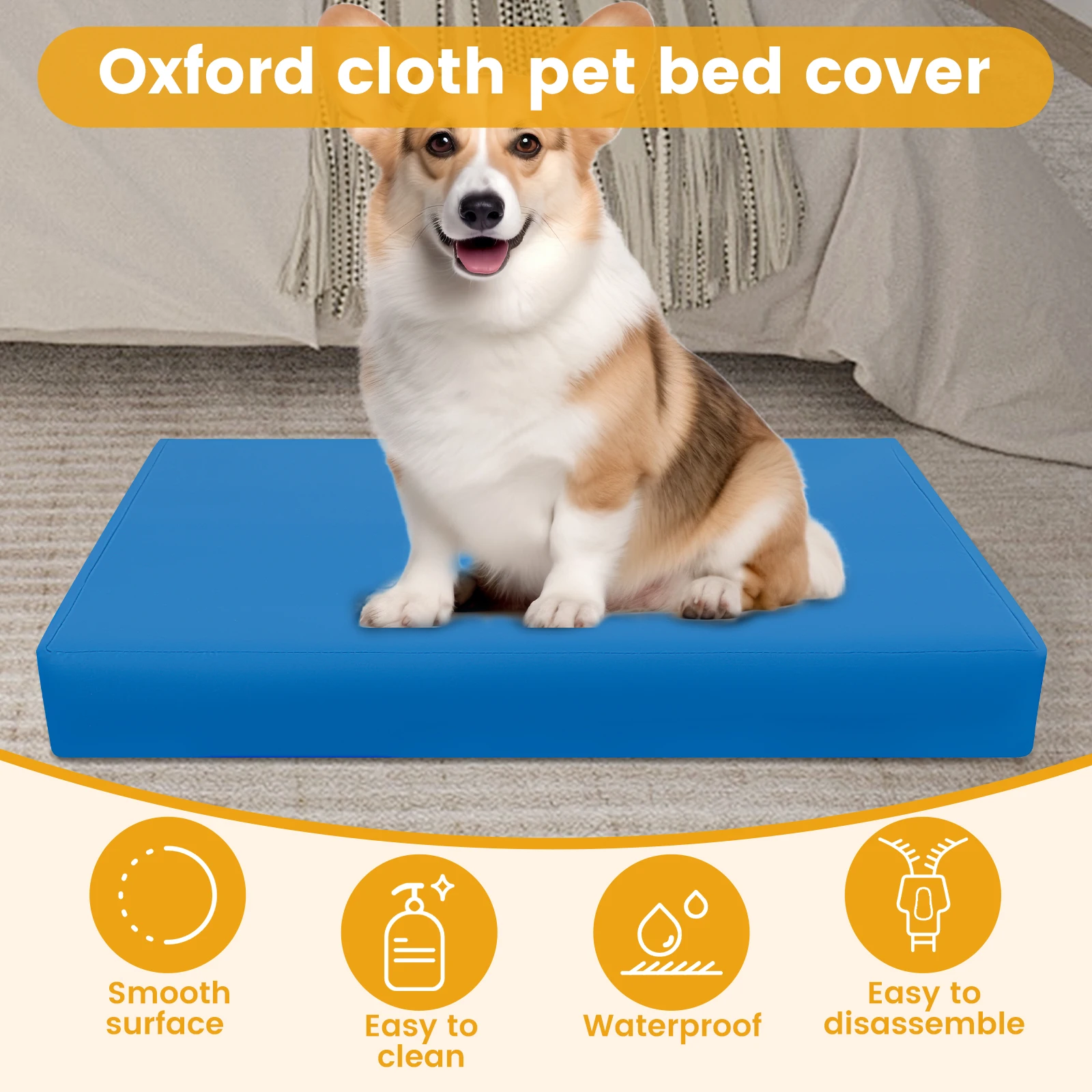 Dog Bed Cover Oxford Cloth Wat - огляд і ціна Mattress Protector Waterproof