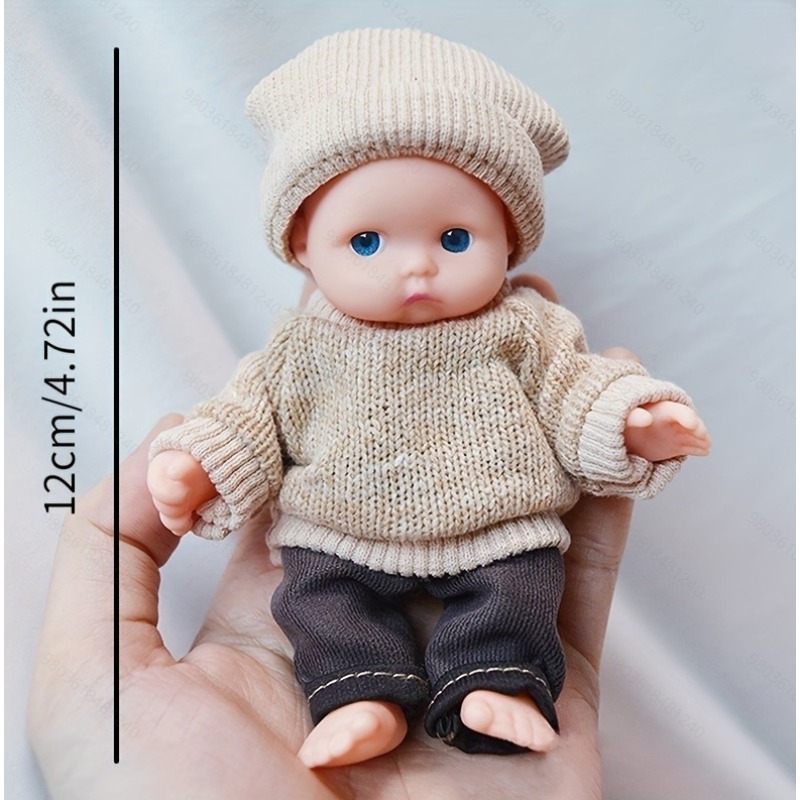 1pc 12cm Reborn Miniature Doll - огляд і ціна Home Textiles Today