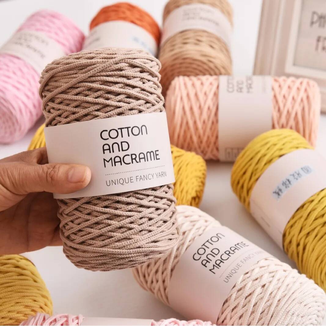 200g Pure Cotton Yarn,110m 3mm - огляд і ціна Home Textiles Consultant