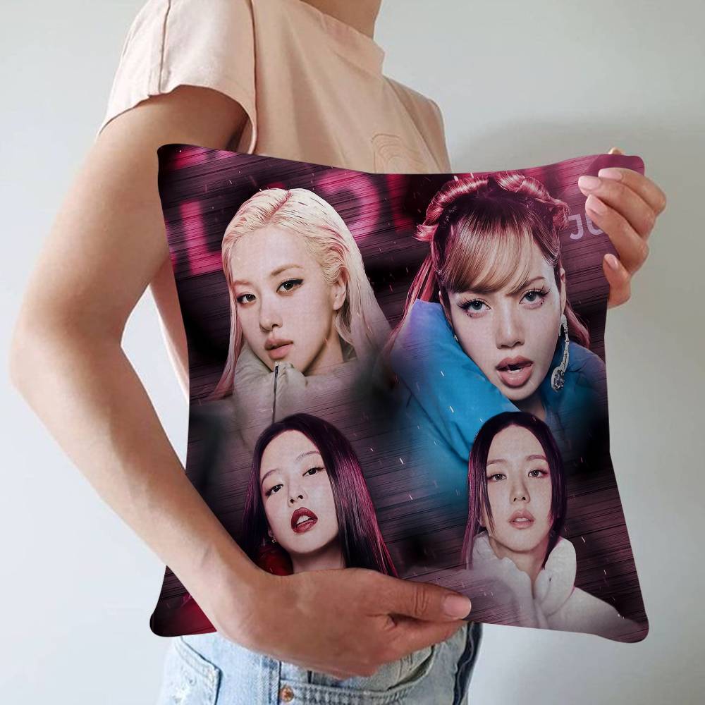 B-Black Kpop Group P-Pinks Gri - огляд і ціна Home Textiles Group