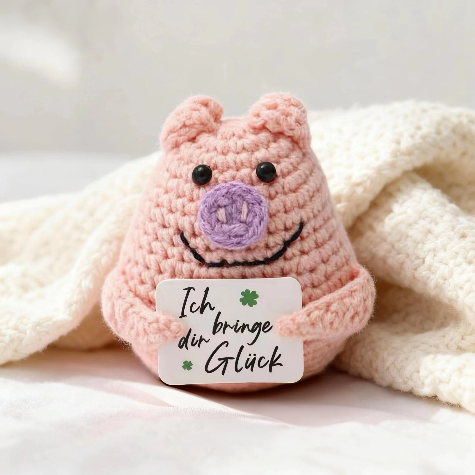 Crochet Emotional Support Pig  - огляд і ціна Home Textiles Today