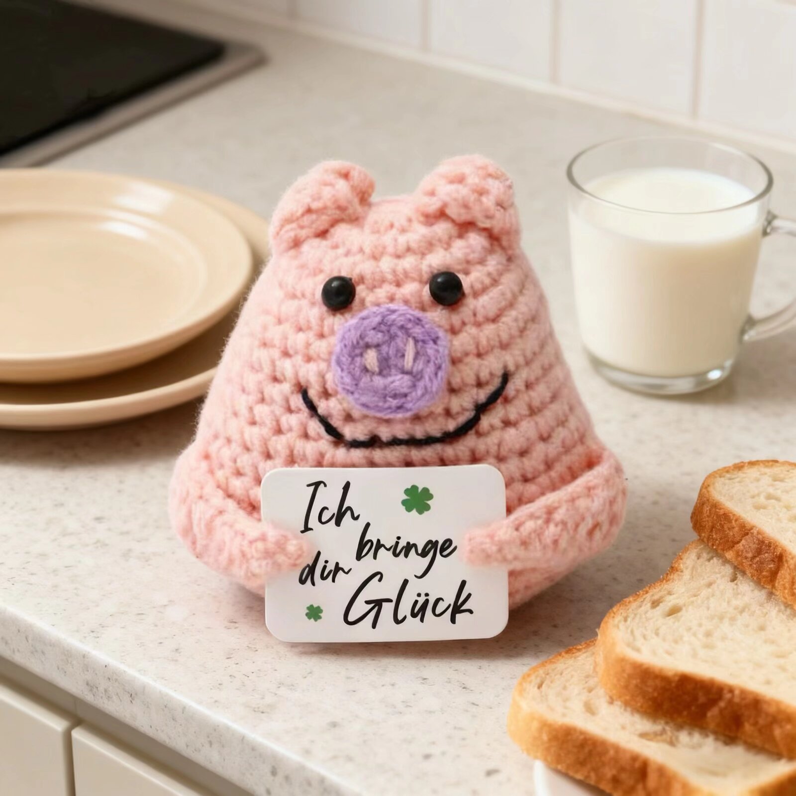 Crochet Emotional Support Pig  - огляд і ціна Home Textiles Today