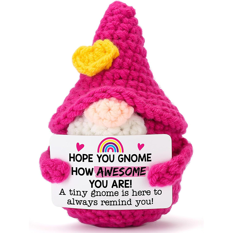 Positive Energy Crochet Gnome  - огляд і ціна Home Textiles Today