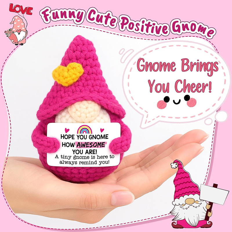 Positive Energy Crochet Gnome  - огляд і ціна Home Textiles Today