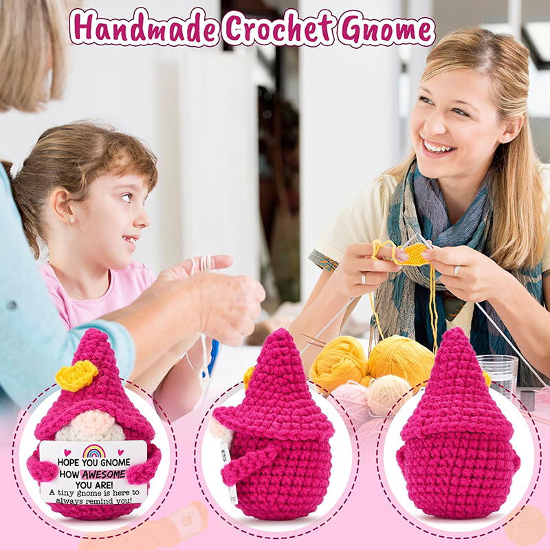 Positive Energy Crochet Gnome  - огляд і ціна Home Textiles Today