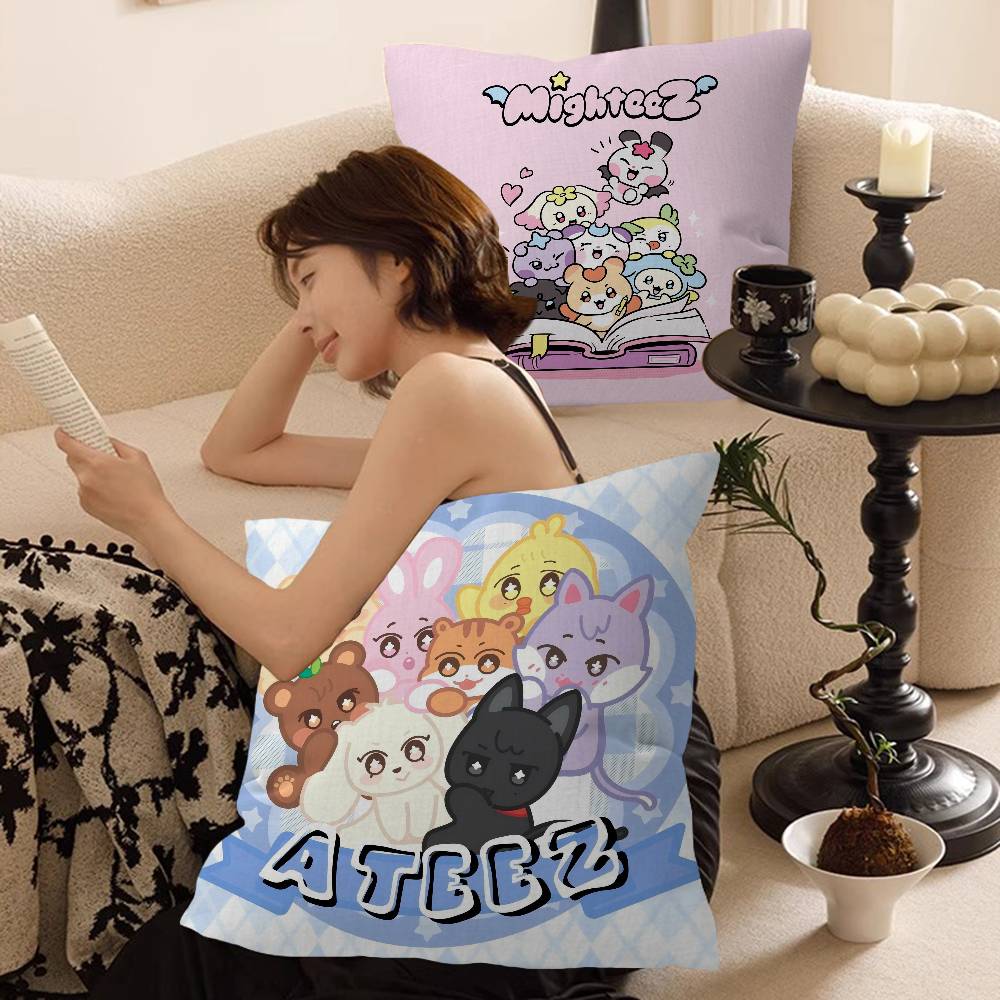 Kpop Group A-Ateez Pillowcase  - огляд і ціна Home Textiles Group