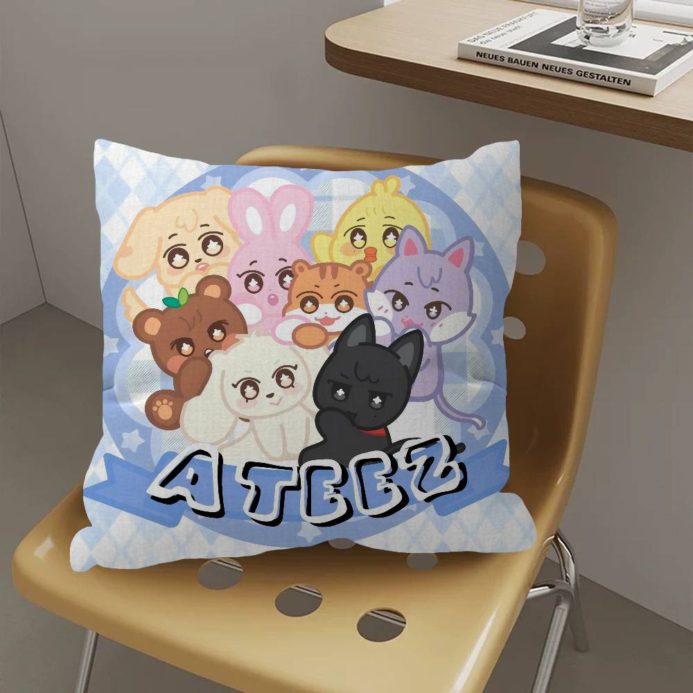 Kpop Group A-Ateez Pillowcase  - огляд і ціна Home Textiles Group