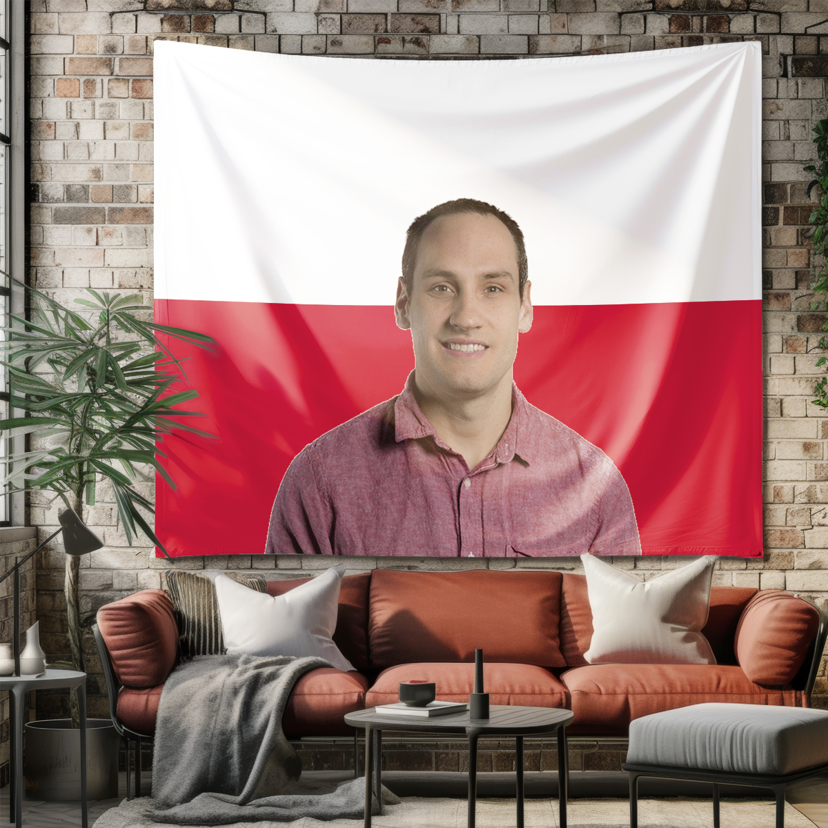 1Pc Custom Photo Polyster Flag - огляд і ціна Home Textiles Today