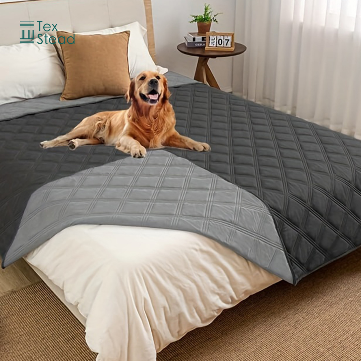 Reversible Waterproof Dog Bed  - огляд і ціна Mattress Protector Waterproof